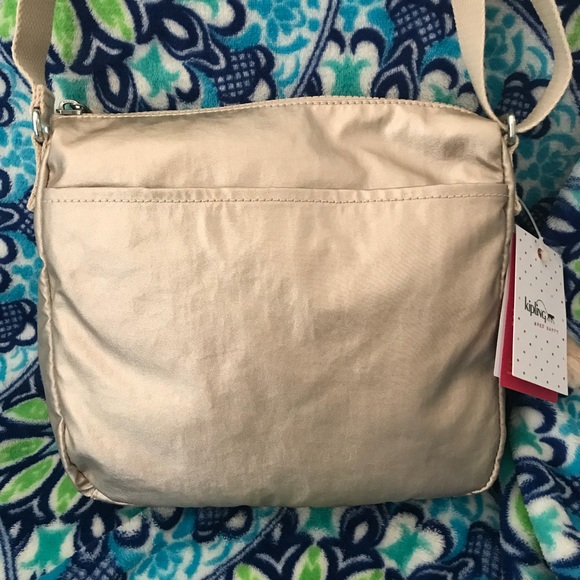 Kipling Metallic Gold Crossbody - Picture 2 of 8